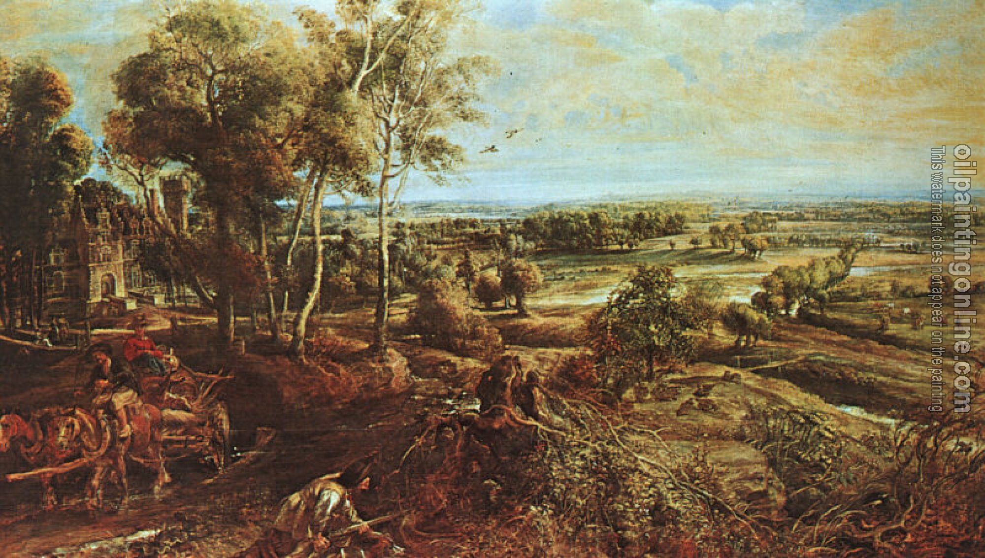 Rubens, Peter Paul - Chateau de Steen
